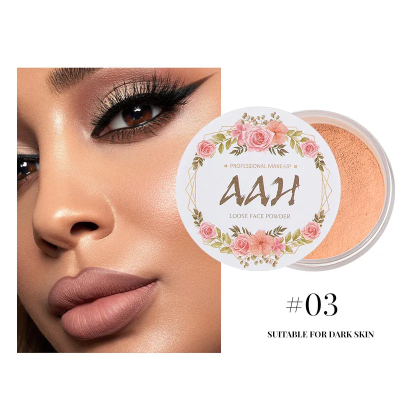 AAH-3 Colors clear And Oil Control Loose Powder Concealer Matte