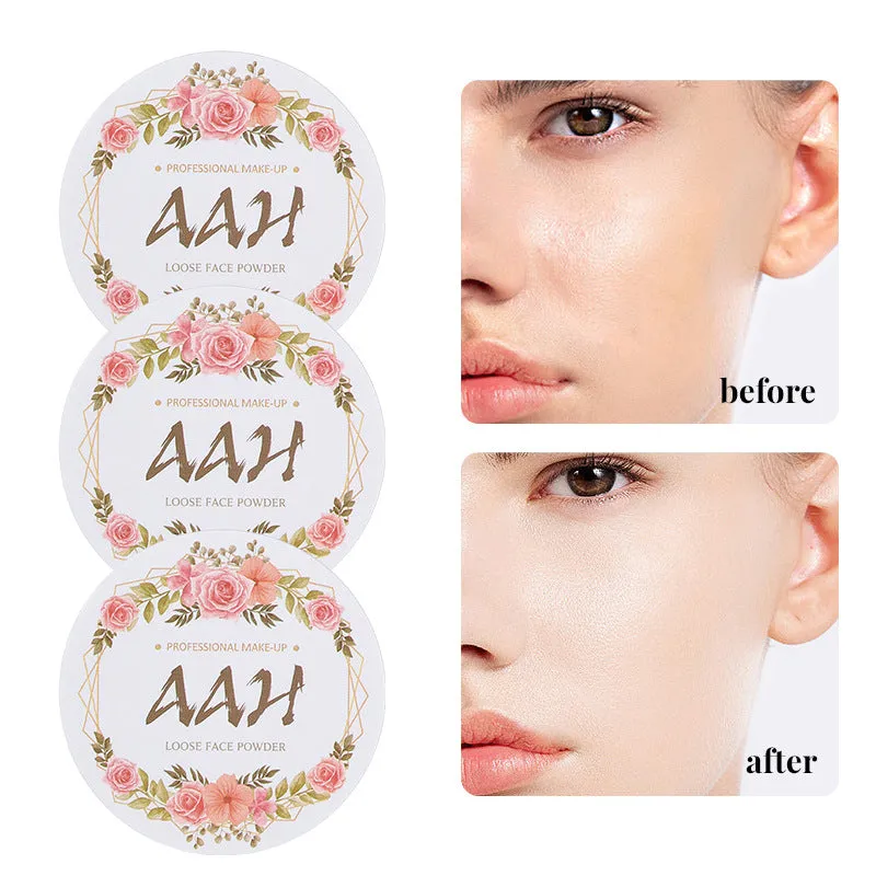 AAH-3 Colors clear And Oil Control Loose Powder Concealer Matte