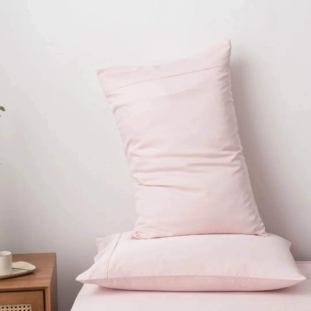 Bamboo Quilt Cover Set - Blush