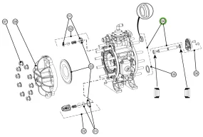 Binks DXK-4 Shaft and Seal Kit