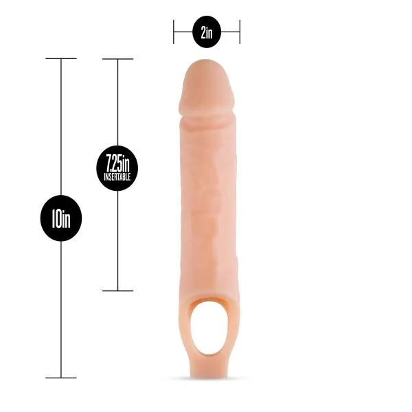 Blush Performance Plus 10 Inch Silicone Penis Extender