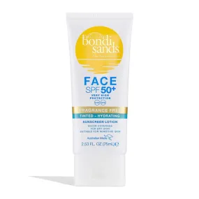 Bondi Sands SPF 50  Fragrance Free Hydrating Tinted Face Lotion