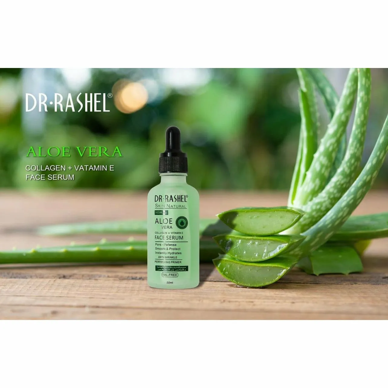 Dr. Rashel Aloe Vera Collagen Vitamin E Face Serum Perfecting Primer