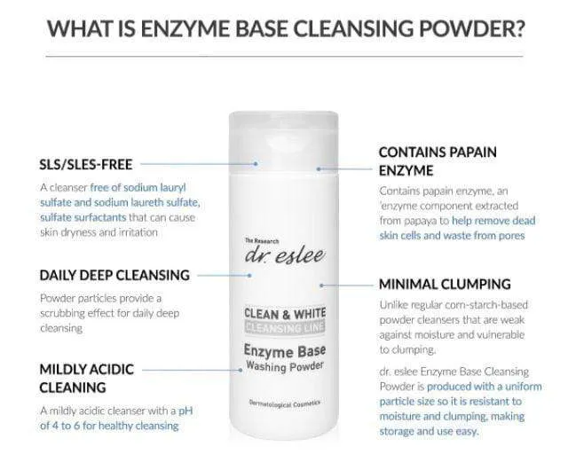 [dr.eslee] Clean & White Cleansing Powder (60g/2.3fl.oz)