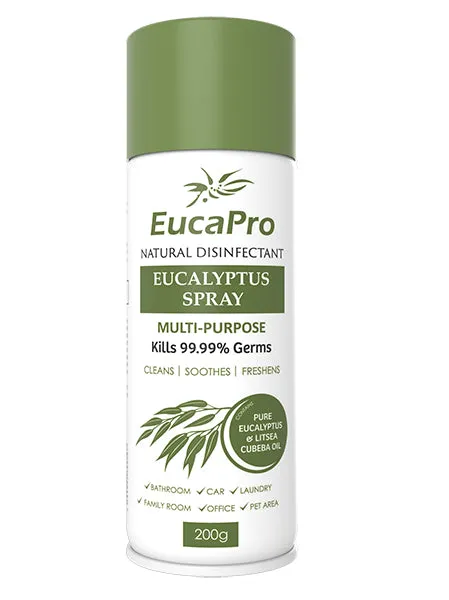 EucaPro Natural Disinfectant Eucalyptus Spray Value Pack (200g 100g)