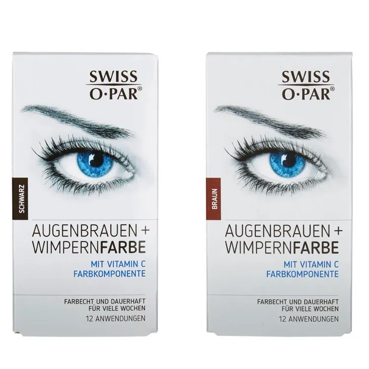 Eyebrow and Eyelash Tint 2.0 Swiss o-Par, waterproof, colorfast