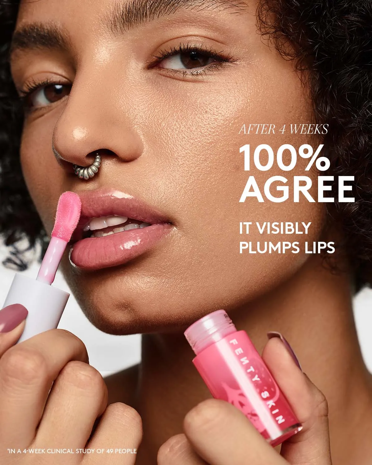 Fenty Treatz Hydrating   Strengthening Lip Oil — Barbados Cherry