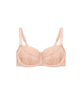 Fleur Du Jour Blush Balcony Bra