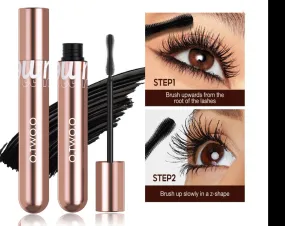 Flytonn Fall/Winter Ambiance  Mascara Waterproof 4D Silk Fiber Curling Volume Lashes Thick Lengthening  Nourish Eyelash Extension High Quality Makeup