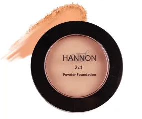 HANNON 2 in 1 Powder Foundation 03 (Rose Beige)