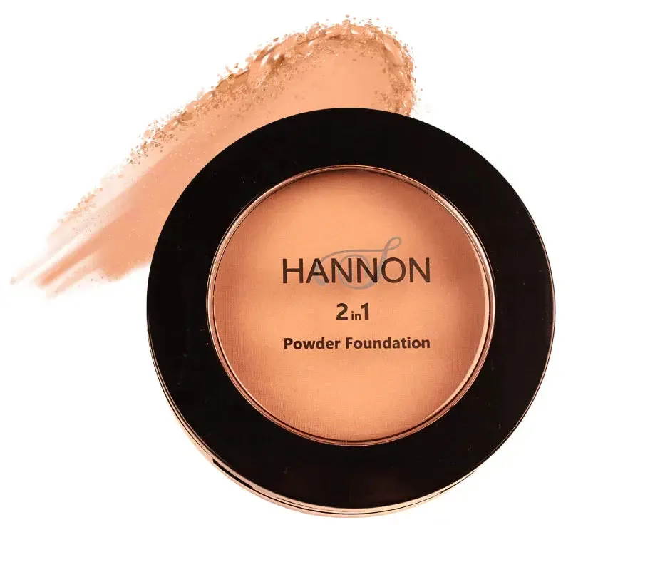 HANNON 2 in 1 Powder Foundation 06 (Natural Beige)