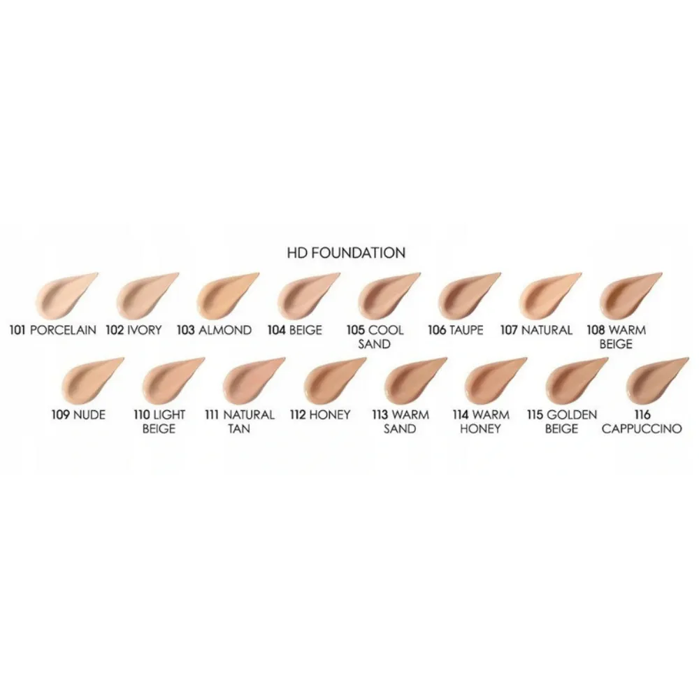 HD Foundation - 106 Taupe