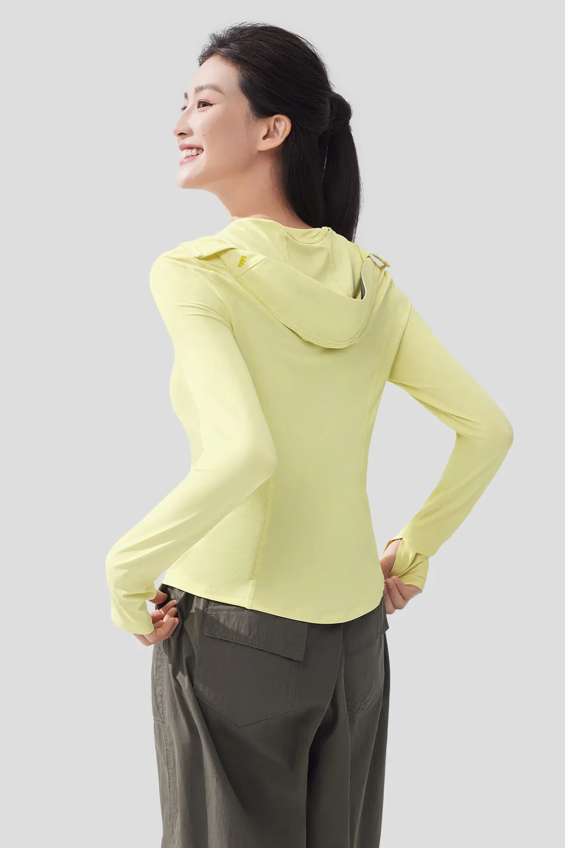 Iceskinny - Women's Slim-Fit Short Sun Protection Jacket UPF50 