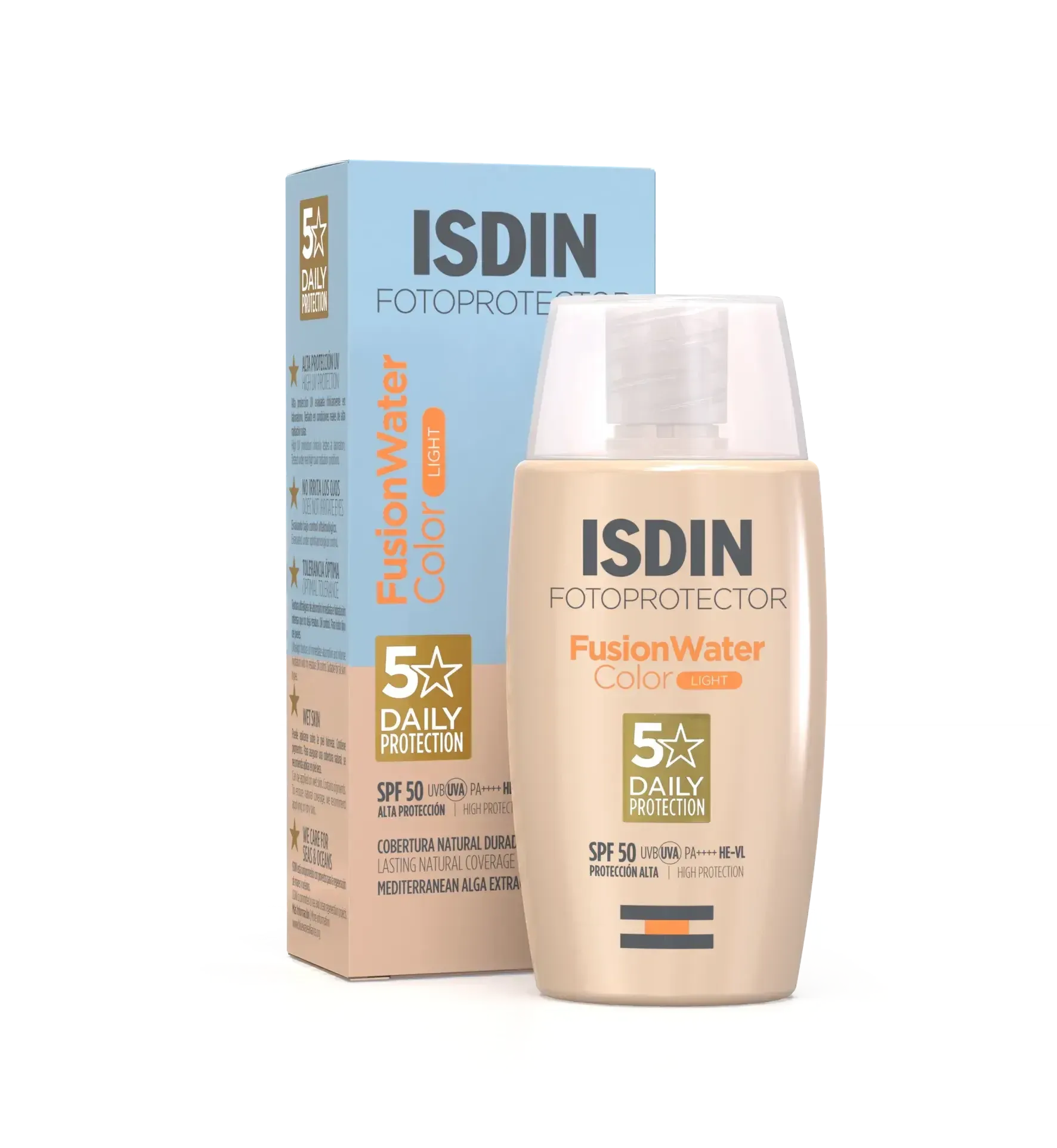 ISDIN FP Fusion Water Color SPF50 (Light) 50ml