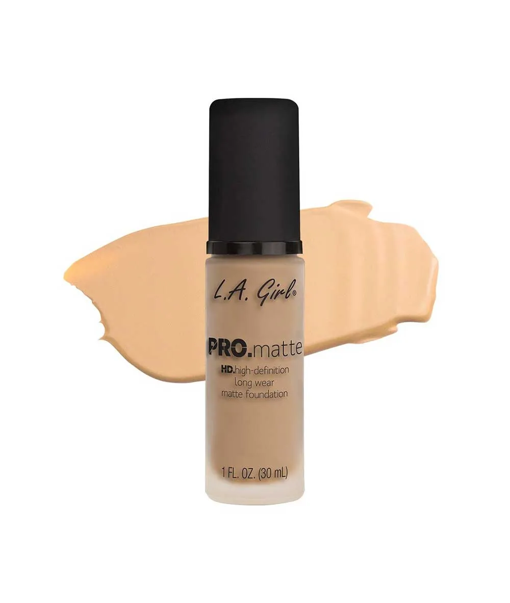 L.A. Girl Pro Matte Hd Long Wear Matte Foundation 30 Ml #Glm