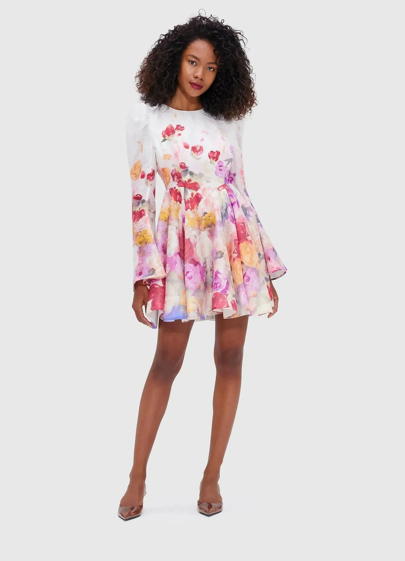 Leo Lin Jordyn Mini Dress in Fleur Size 8