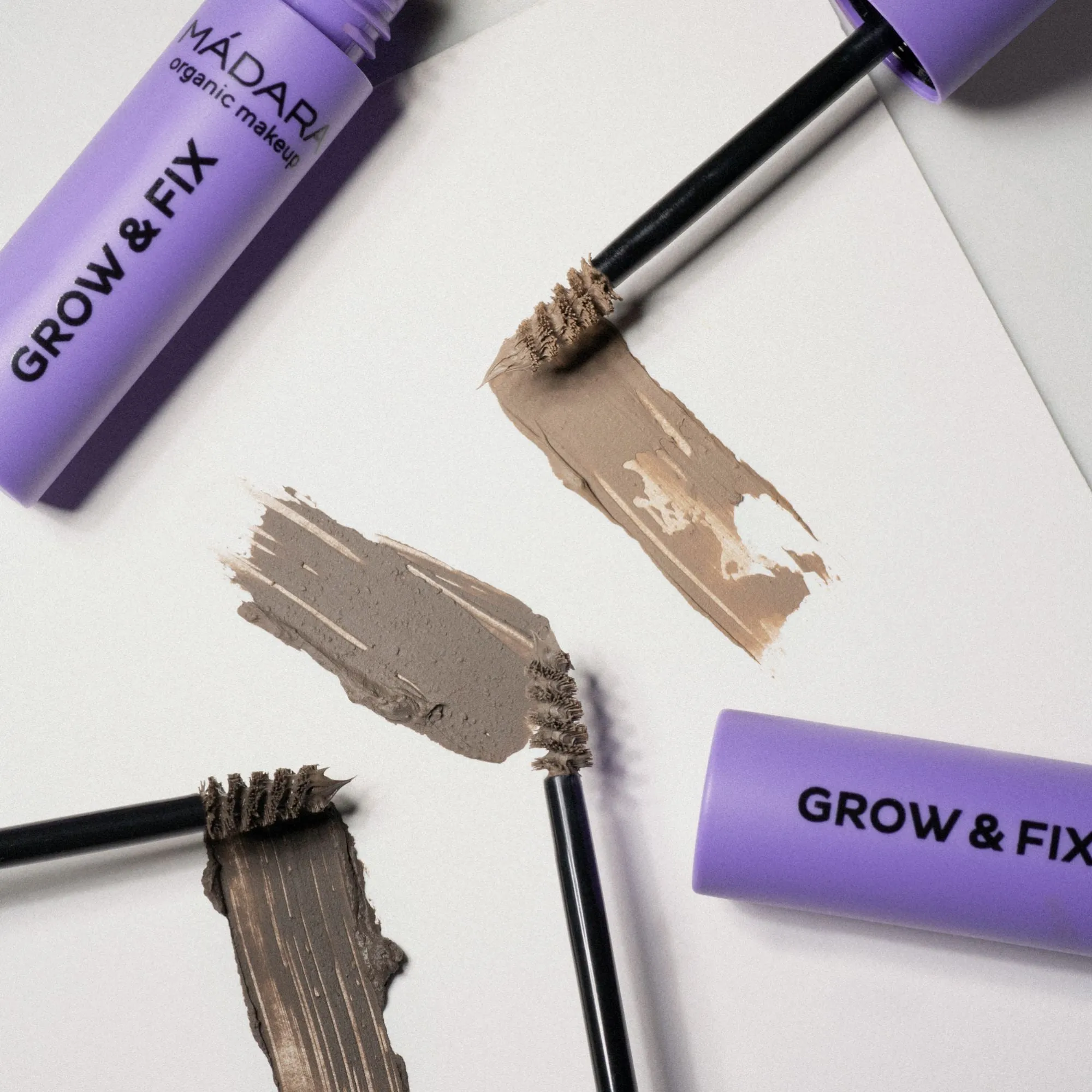 MADARA GROW & FIX Tinted Brow Gel, #4 ASH BROWN 4ml