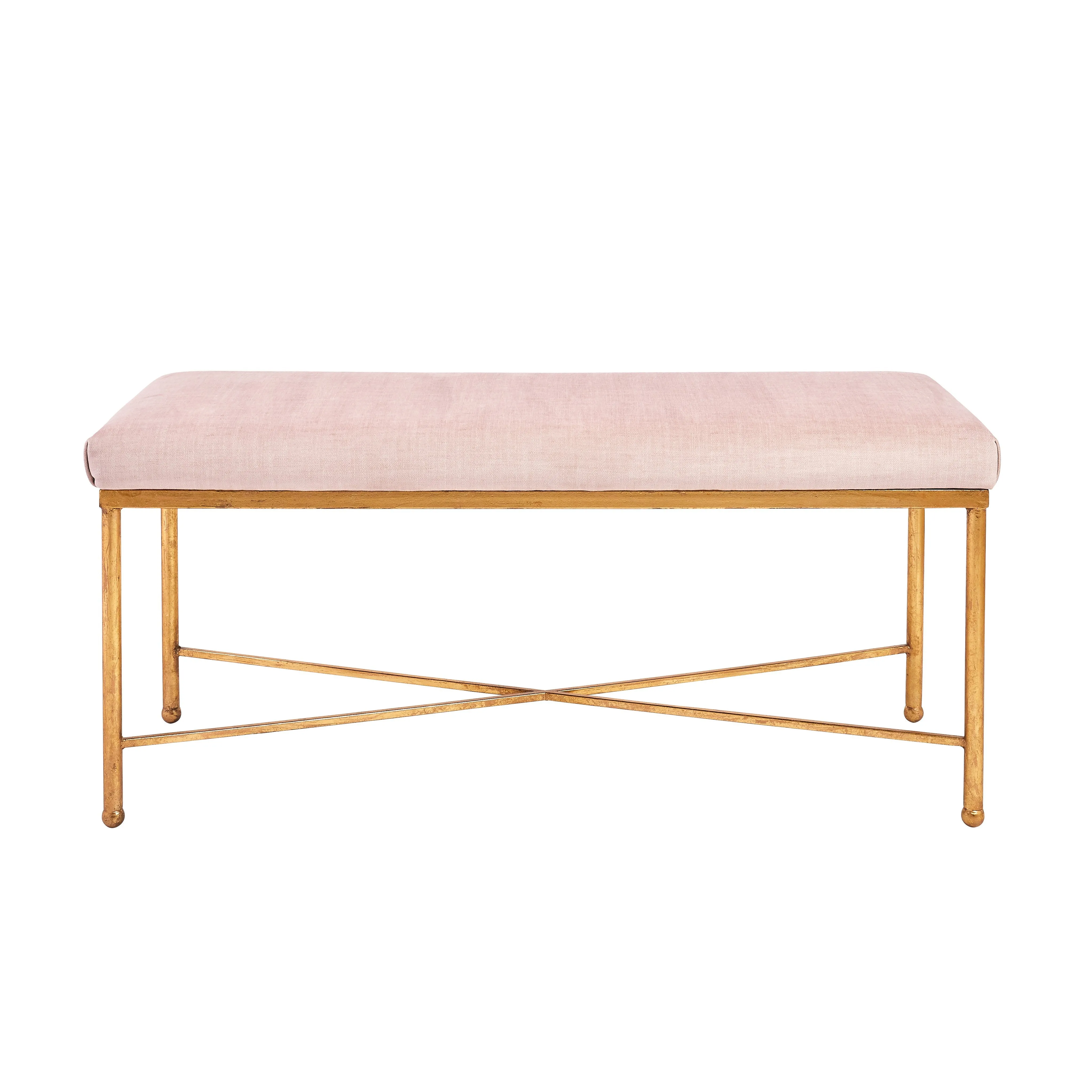 Millie Blush Cross Bench