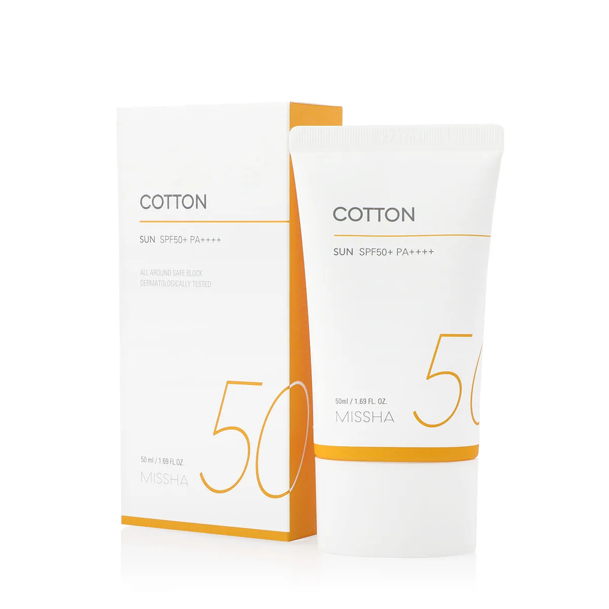 MISSHA All-around Safe Block Cotton Sun SPF50  PA    