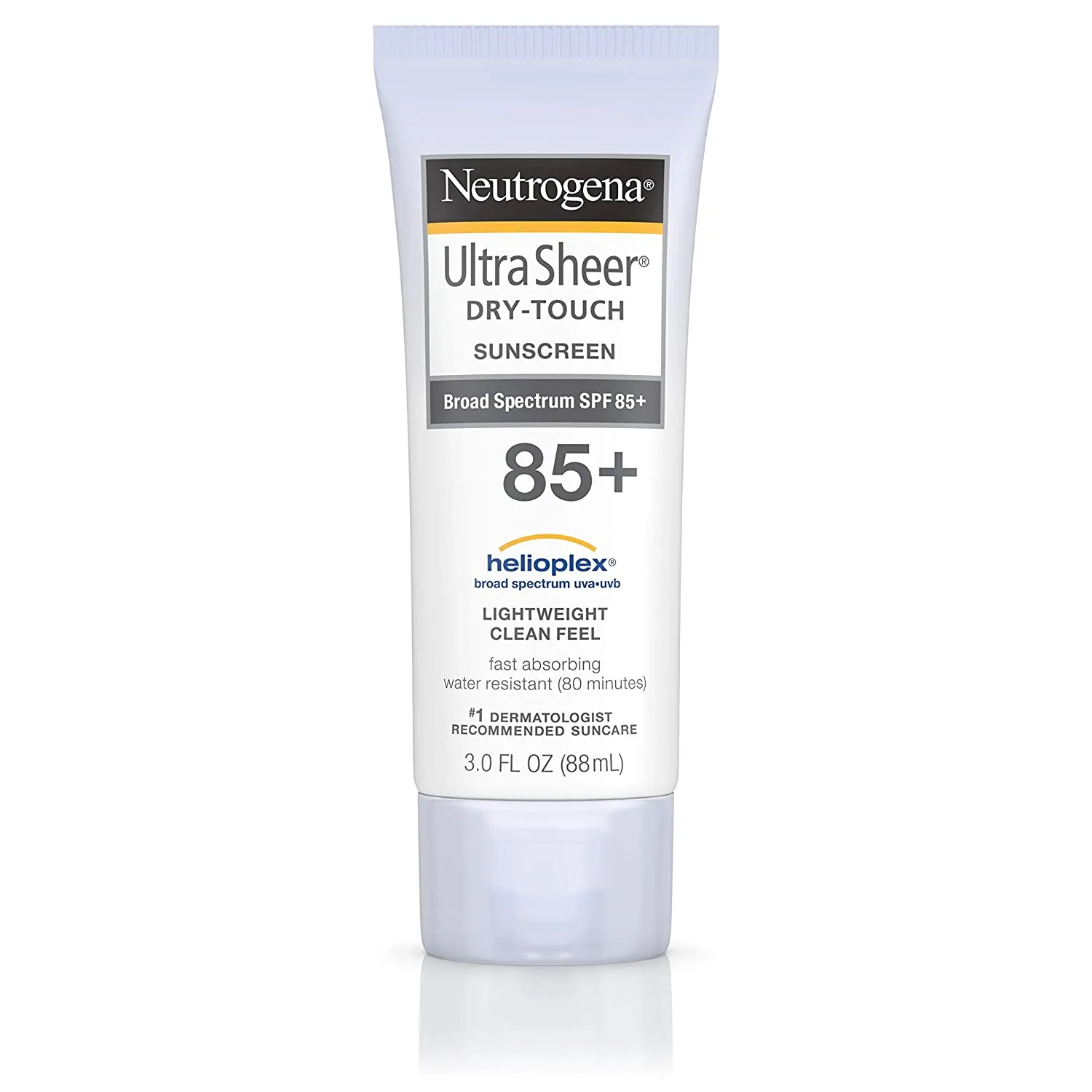 Neutrogena Ultra Sheer Dry-Touch Water Resistant and Non-Greasy Sunscreen Lotion with Broad Spectrum SPF 70, 3 Fl Oz (Pack of 1)