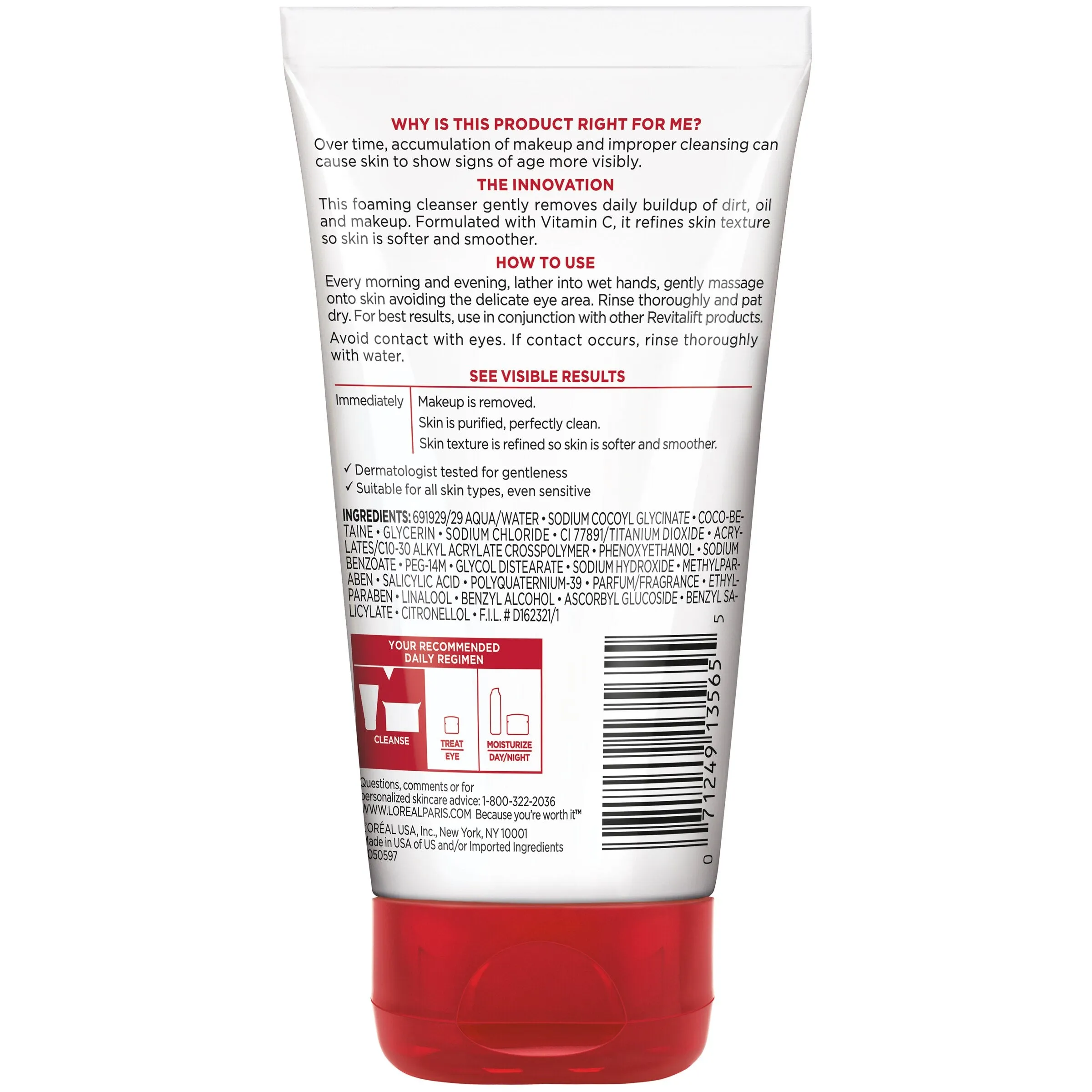 Revitalift Cleansing Cream