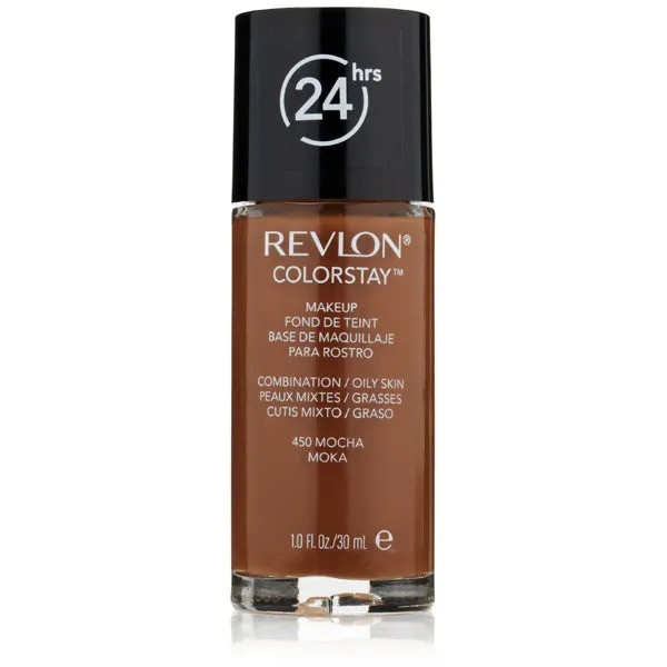 REVLON - ColorStay Makeup for Combination/Oily Skin 450 Mocha - 1 fl. oz. (30 ml)