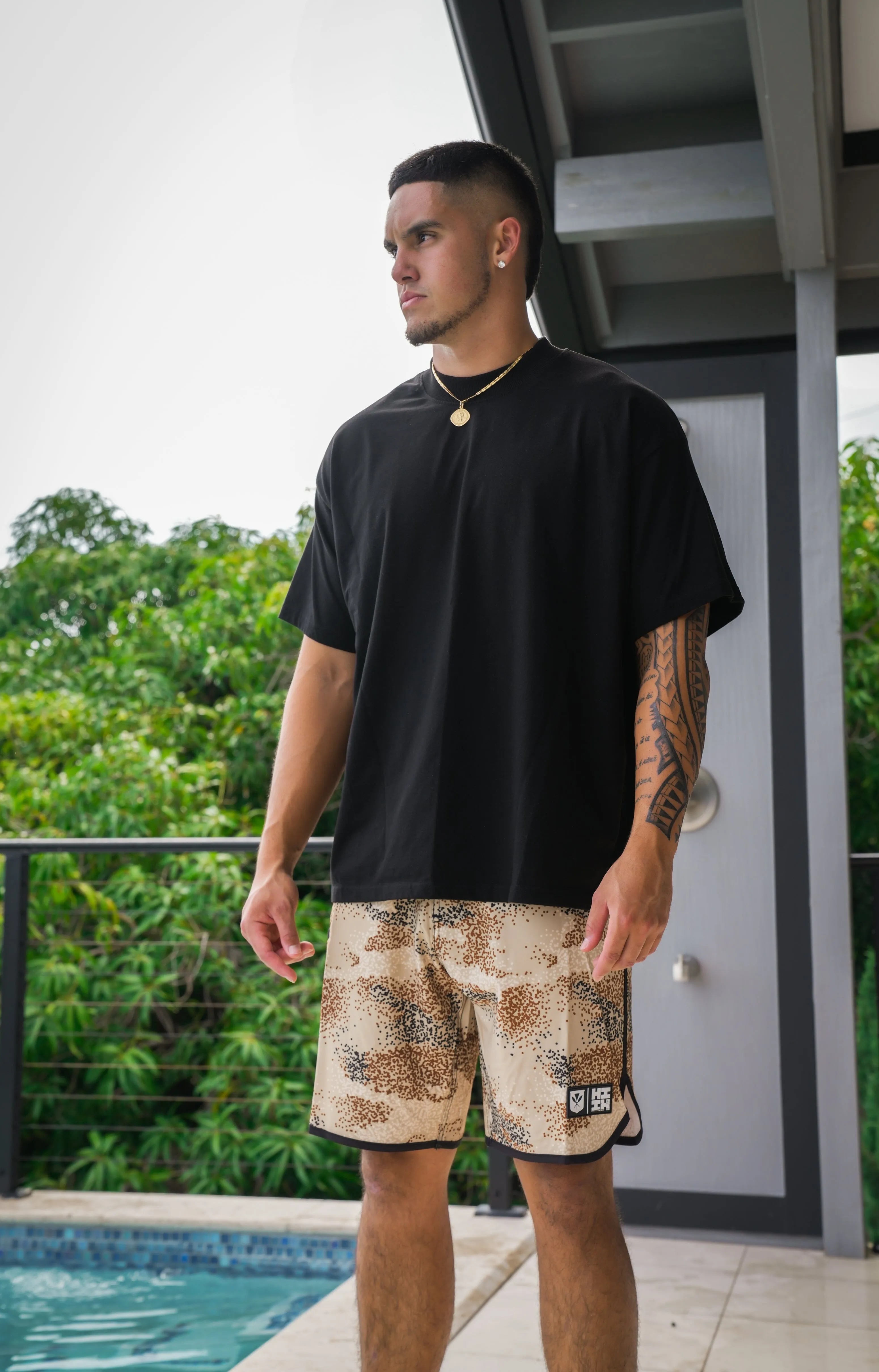 SAND SPRAY CAMO BOARDSHORTS