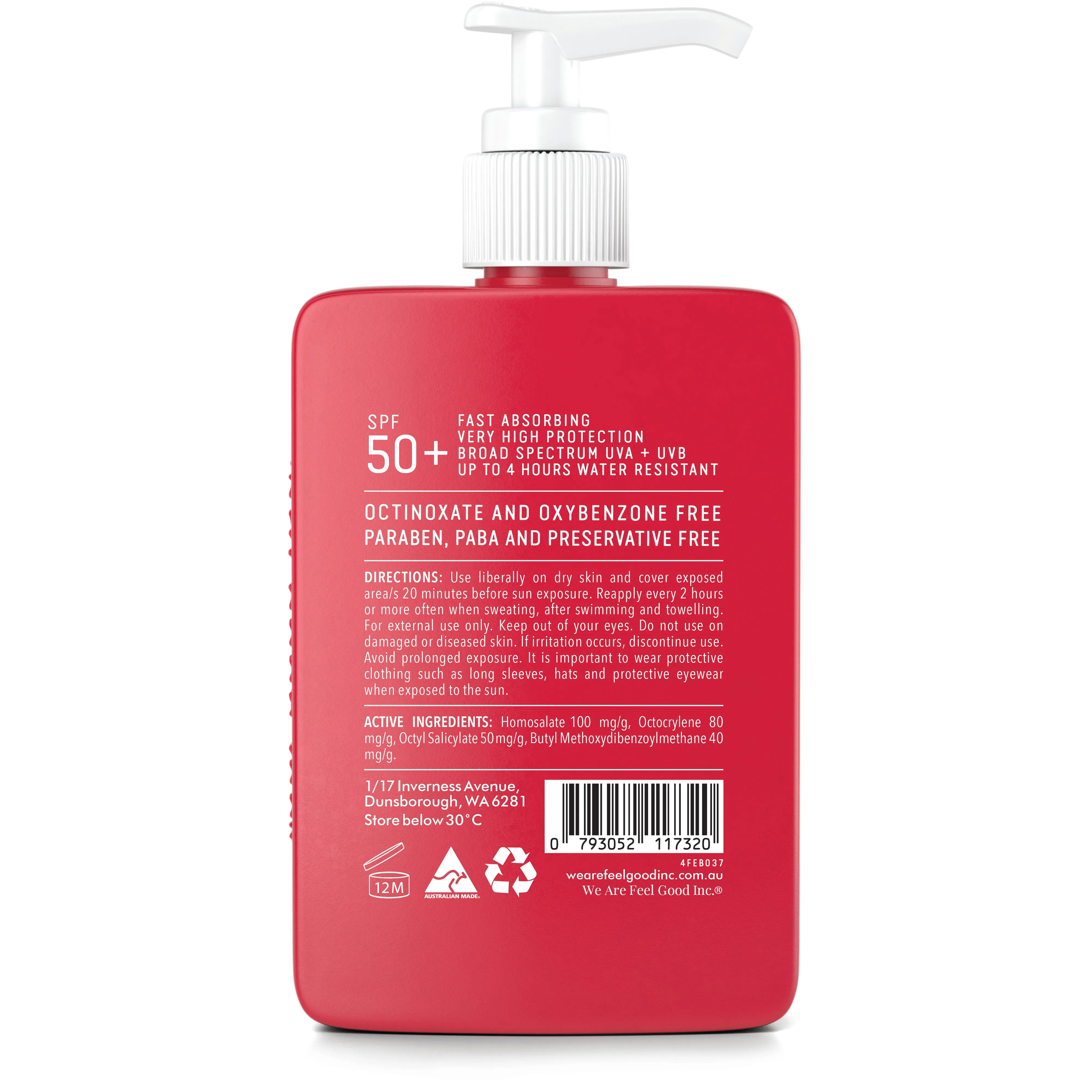 Signature Sunscreen SPF50 400ml