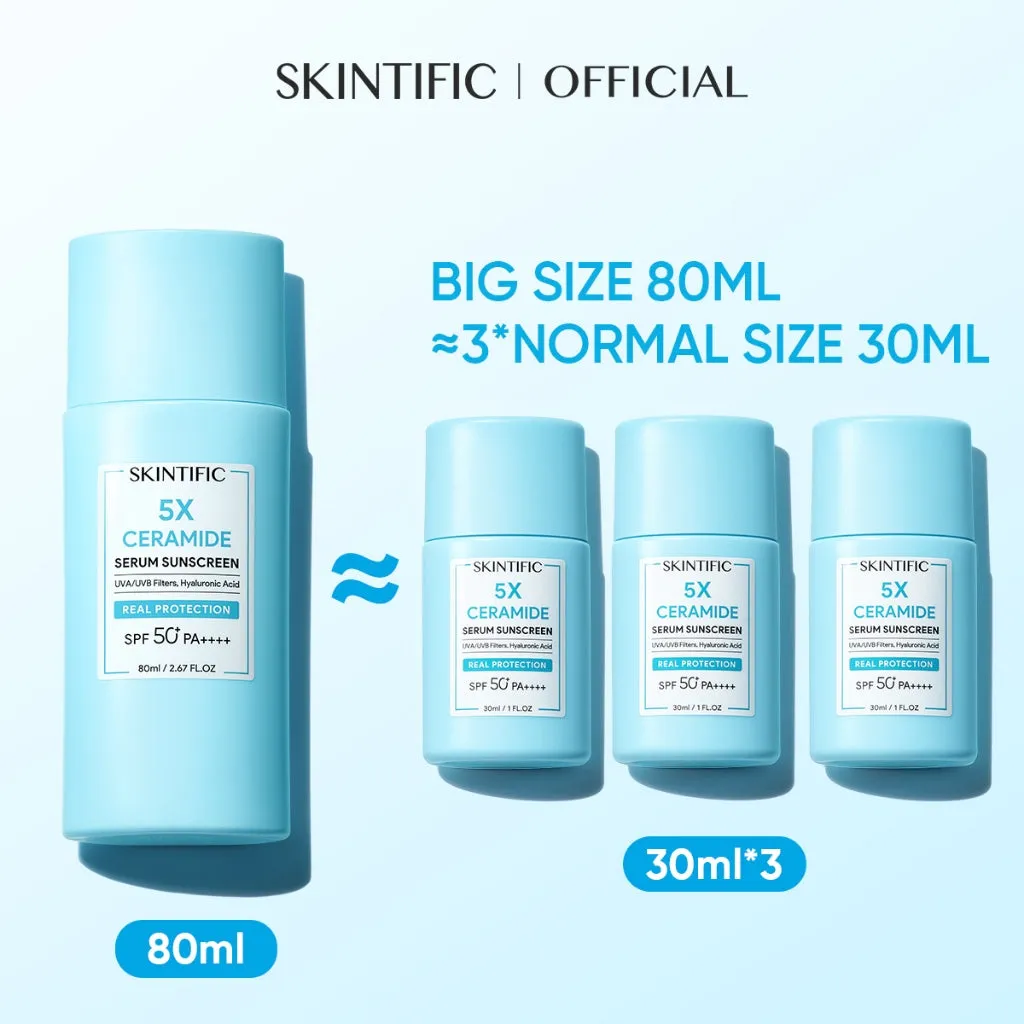 Skintific All Day Light Sunscreen Spray Spf50 Pa     Face/Body Brilliant Sunblock Mist Face And Body