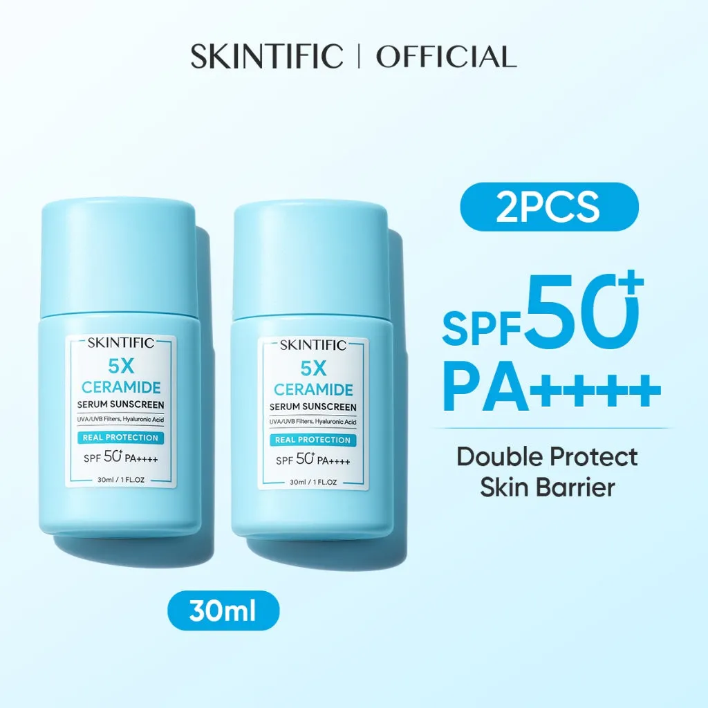 Skintific All Day Light Sunscreen Spray Spf50 Pa     Face/Body Brilliant Sunblock Mist Face And Body