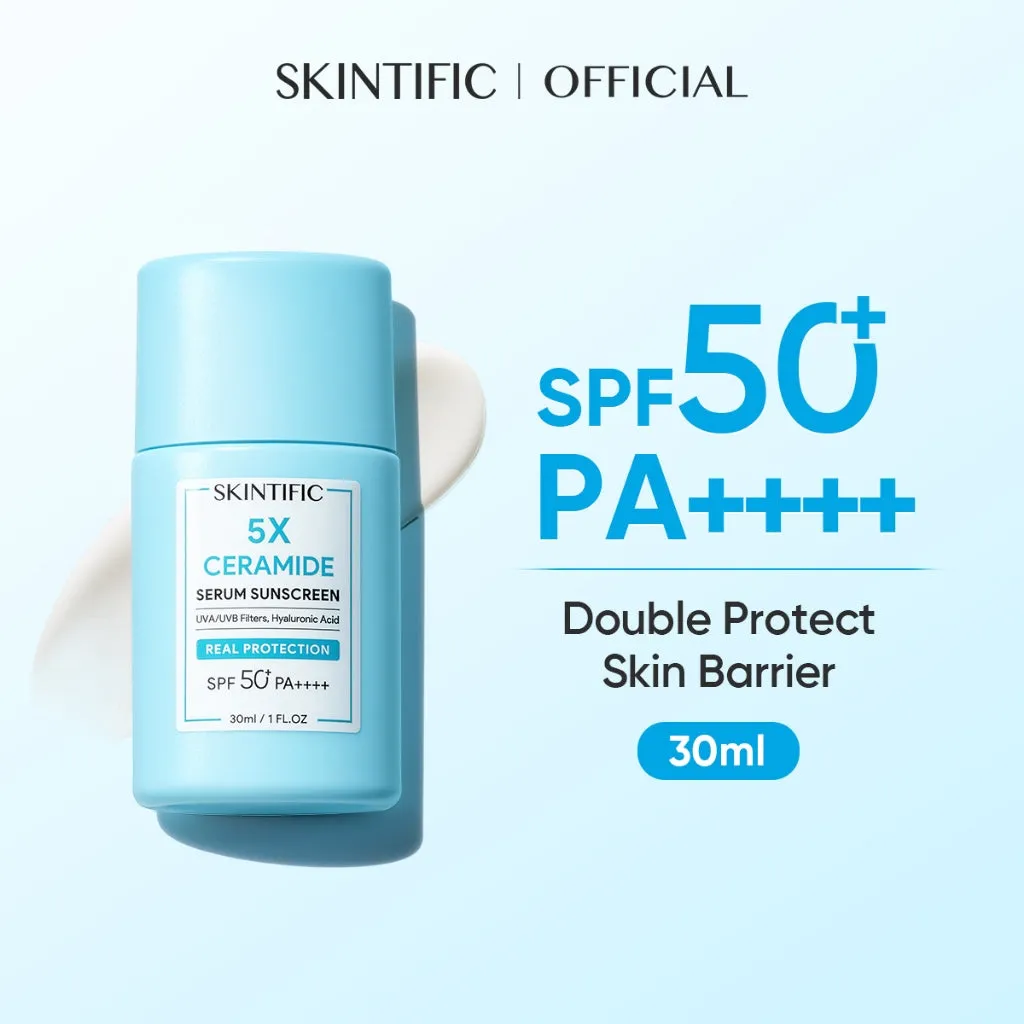 Skintific All Day Light Sunscreen Spray Spf50 Pa     Face/Body Brilliant Sunblock Mist Face And Body