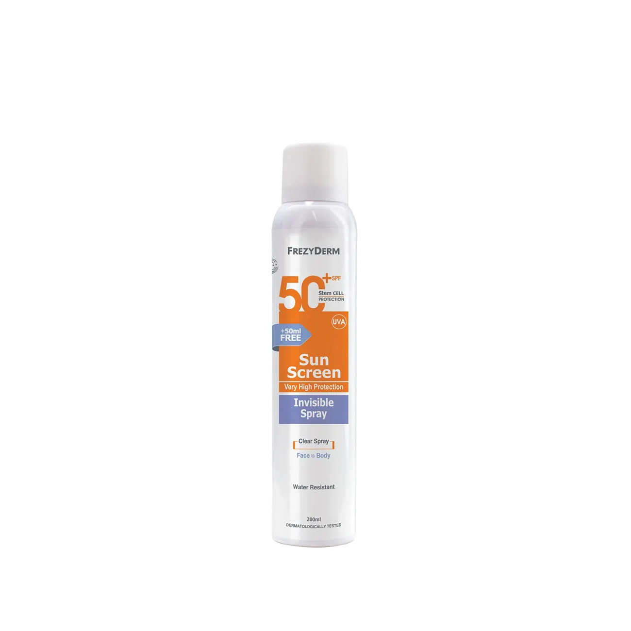 Sun Screen Invisible Spray SPF 50  For Face & Body