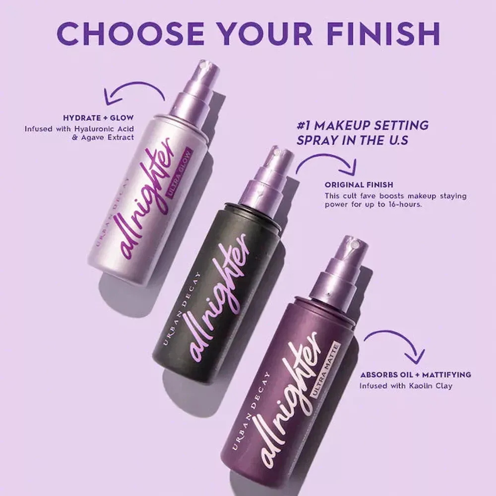 Urban Decay All Nighter Ultra Matte Setting Spray