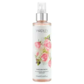 Yardley English Rose Moisturising Body Mist 200ml